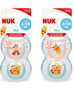 Bộ 2 ti giả NUK Cao su Disney Plus 6-18m
