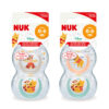 Bộ 2 ti giả NUK Cao su Disney Plus 0-6m